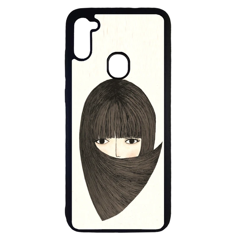 کاور طرح دختر کد 110646 مناسب برای گوشی موبایل سامسونگgalaxy a11