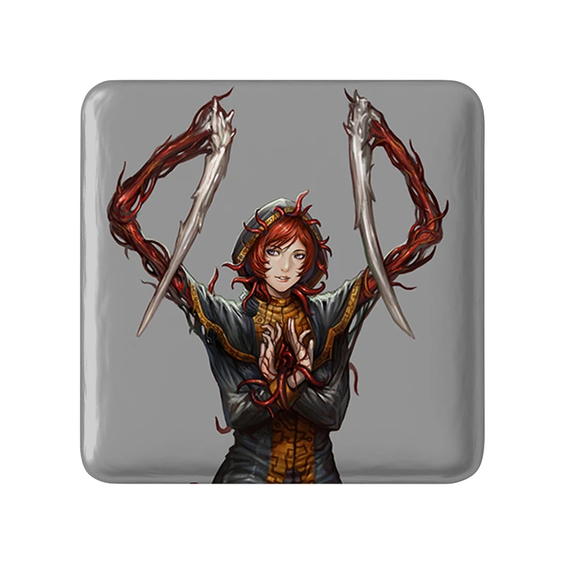 مگنت خندالو طرح بازی دد اسپیس (Dead Space) مدل مربعی کد 35057