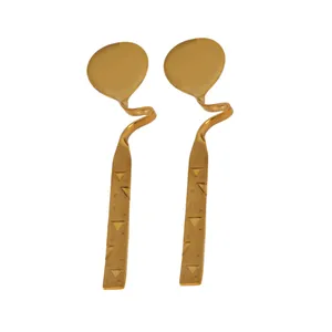 قاشق عسل خوری ام جی اس مدل کوبرگ بسته 2 عددی