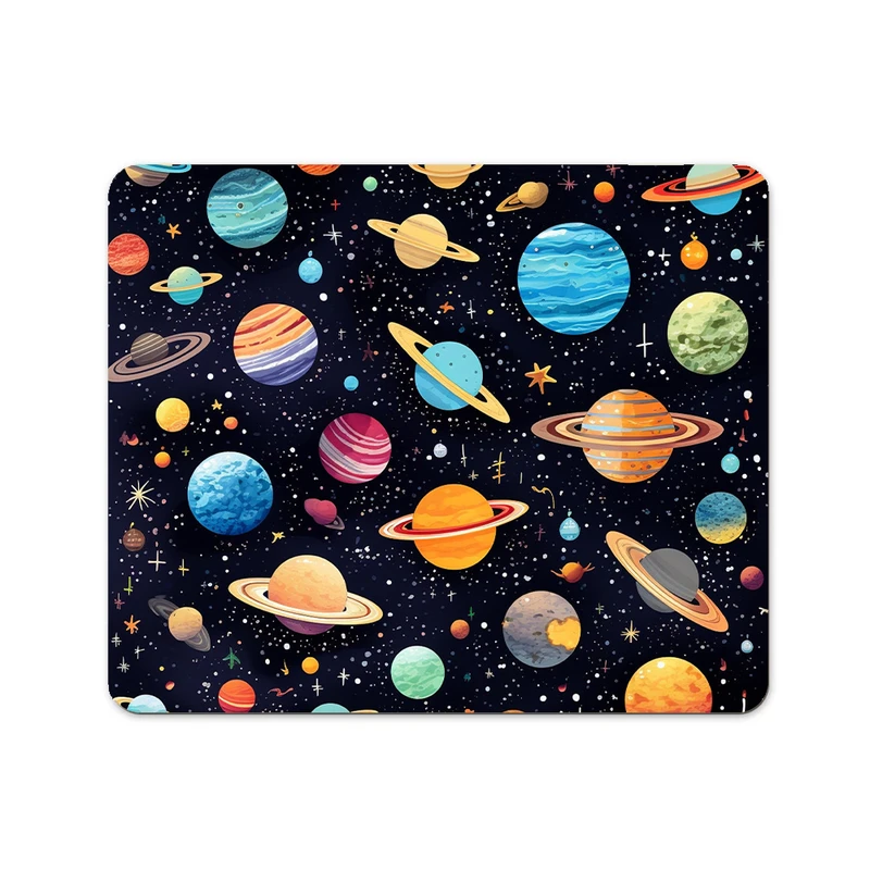 ماوس پد پاد آفرین مدل فضانورد سیاره منظومه شمسی کد P178 سایز 19*24 سانتی متر