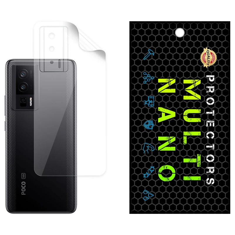 محافظ پشت شفاف نانو هیدروژل مولتی نانو مدل X-F1T مناسب برای گوشی موبایل شیائومی Redmi K60 Pro
