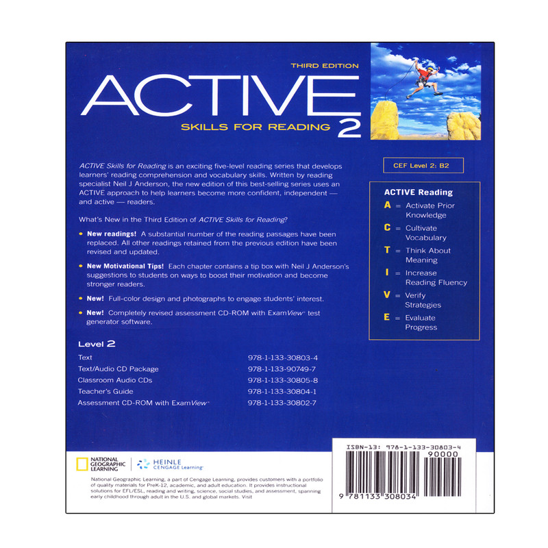 کتاب Active Skills For Reading 2 اثر Neil J Anderson انتشارات اشتیاق نور