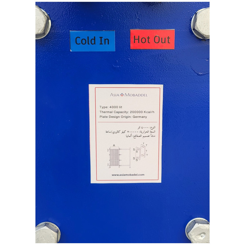 مبدل حرارتی صفحه‌ای مدل AM4000 Lit