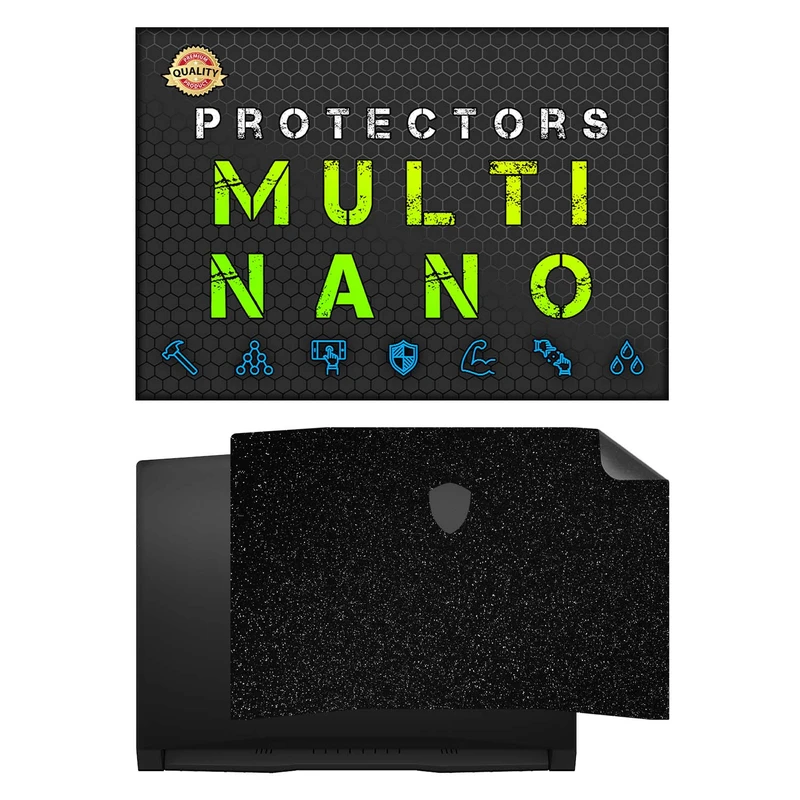 برچسب پوششی پشت لپ تاپ مولتی نانو طرح کهکشانی مدل X-F1G مناسب برای لپ تاپ ام اس آی Katana GF66 11UE 15.6 inch 2021