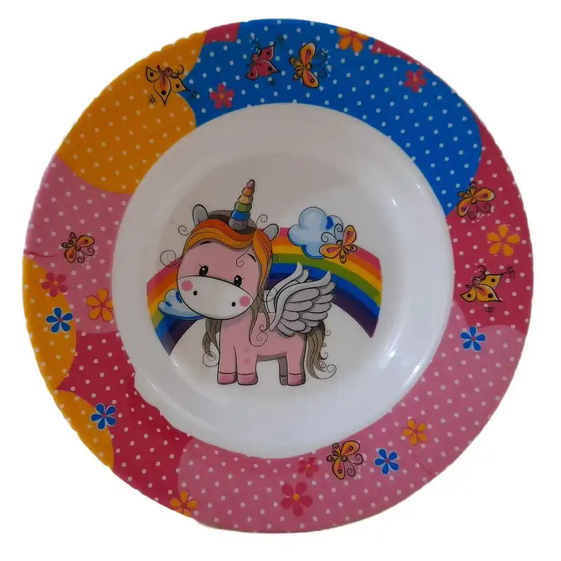 ظرف غذا کودک مدل یونیکورن بسته 2 عددی