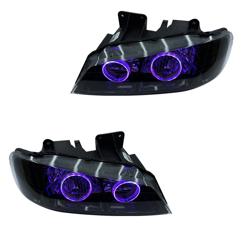 چراغ جلو خودرو گروه پژوهش صنعت مدرن مدل 3D-Purp-B مناسب برای پژو پارس بسته دو عددی