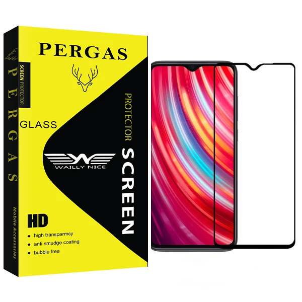 محافظ صفحه نمایش سرامیکی وایلی نایس مدل Pergas Glass مناسب گوشی موبایل شیائومی Redmi Note 8 Pro