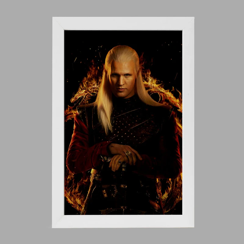 تابلو خندالو مدل دیمون سریال خاندان اژدهایان House of dragon کد 28509