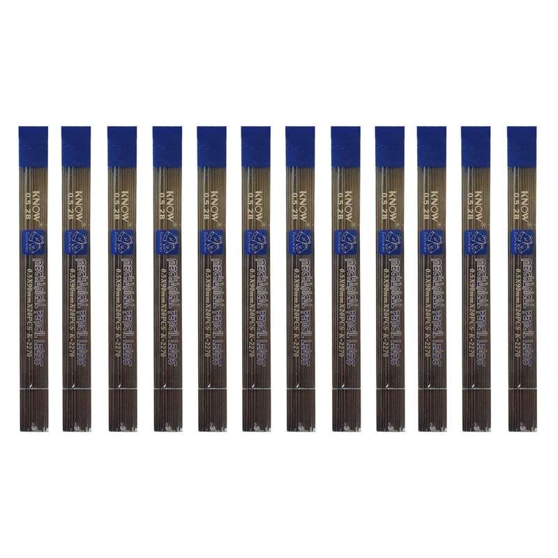 نوک مداد نوکی 0.5 میلی متری نو مدل x19 نوک مداد نوکی 0.5 میلی متری نو مدل x19
