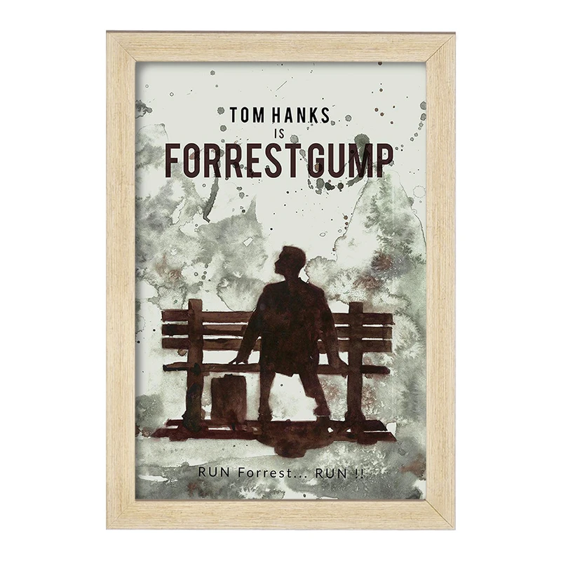 تابلو خندالو مدل فارست گامپ (Forrest Gump) کد F11343