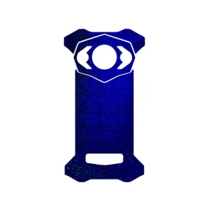 MAHOOT Blue-Holographic Cover Sticker for Doogee S98 Pro