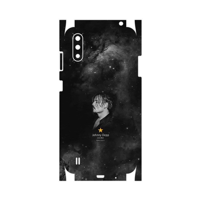 برچسب پوششی ماهوت مدل Johnny Depp-FullSkin مناسب برای گوشی موبایل سامسونگ Galaxy A01