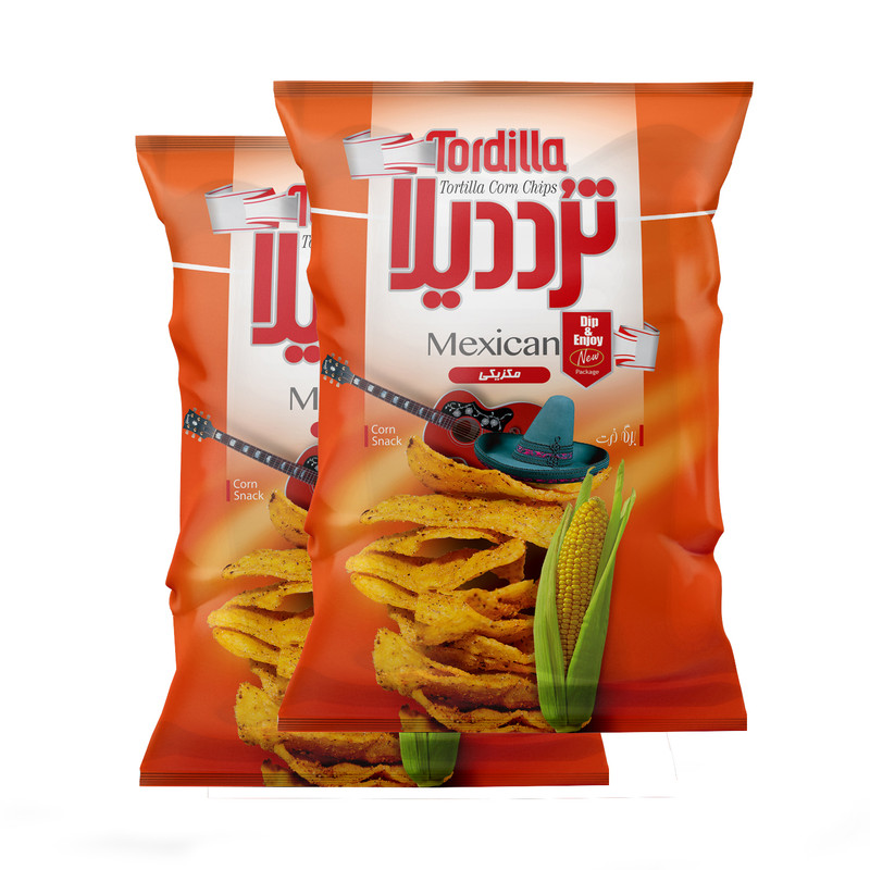 چیپس ذرت مکزیکی ترددیلا بسته 2 عددی