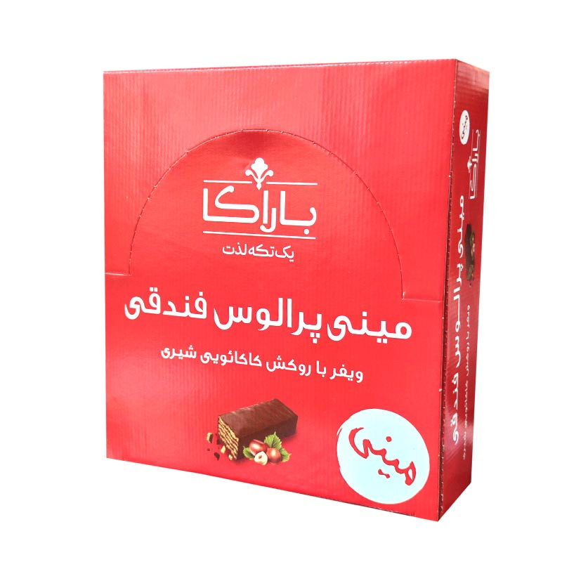 ویفر شکلاتی مینی پرالوس شیری باراکا - 500 گرم 