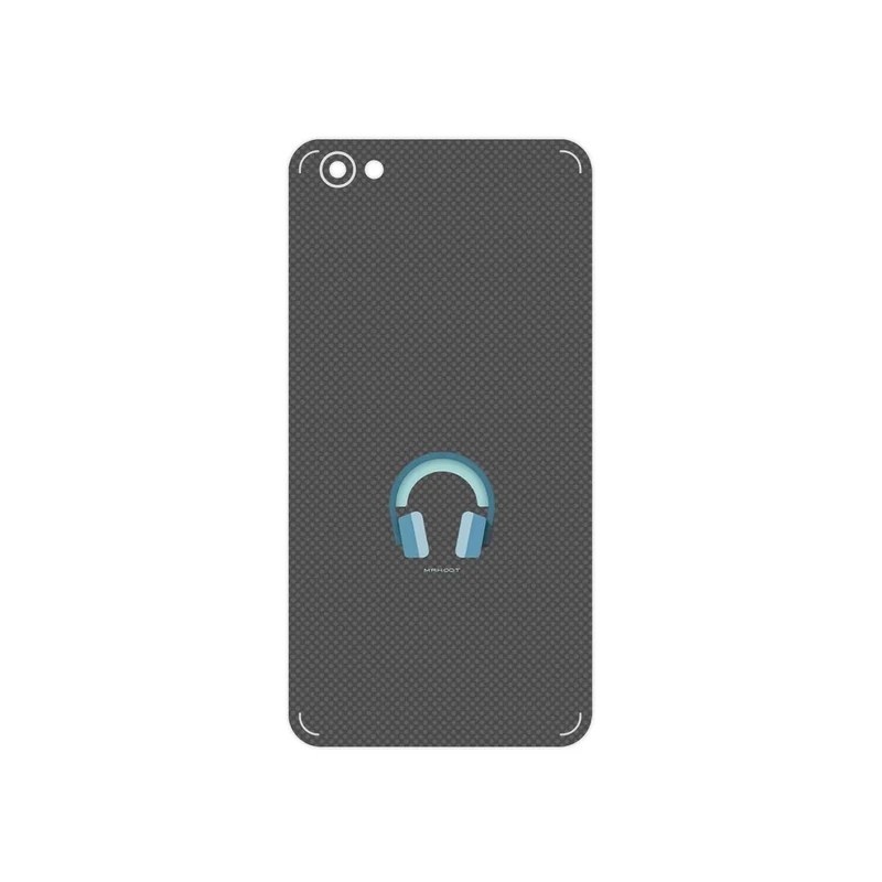 برچسب پوششی ماهوت مدل Minimal Headphone Icon مناسب برای گوشی موبایل شیائومی Redmi Note 5A
