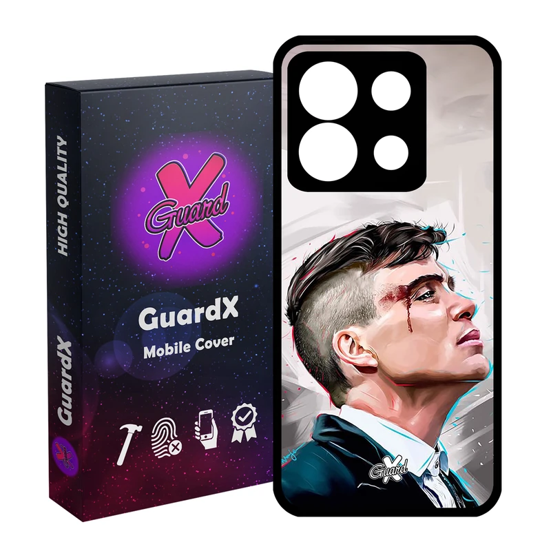 کاور گارد ایکس طرح Peaky Blinders مدل Glass10032 مناسب برای گوشی موبایل شیائومی Redmi Note 13 5G