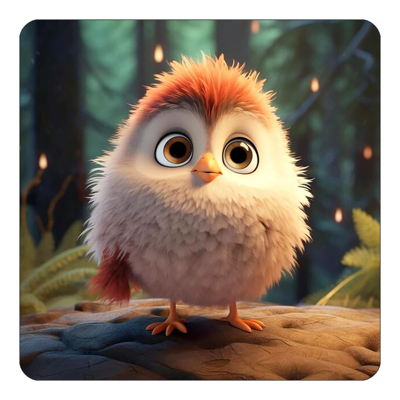 مگنت کاکتی طرح حیوانات کارتونی مدل mp28076