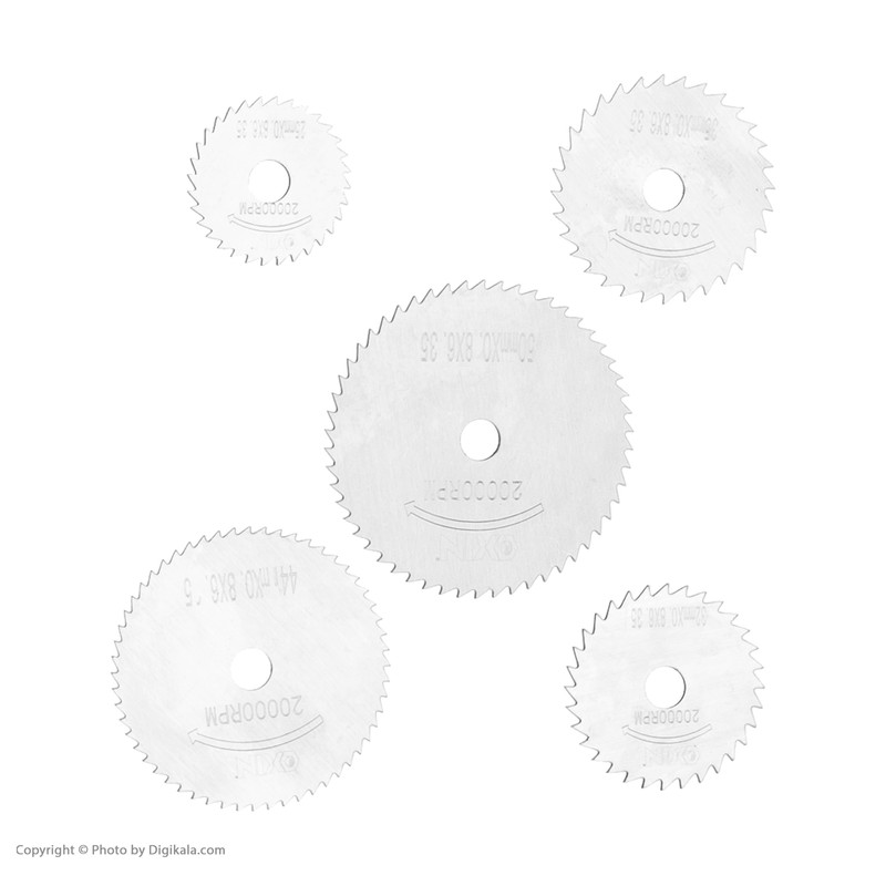 مجموعه 7 عددی صفحه فرز اکسین  مدل OXN-2037