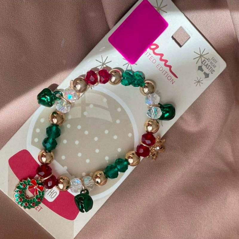 دستبند زنانه آی ام مدل کریسمس کد 9