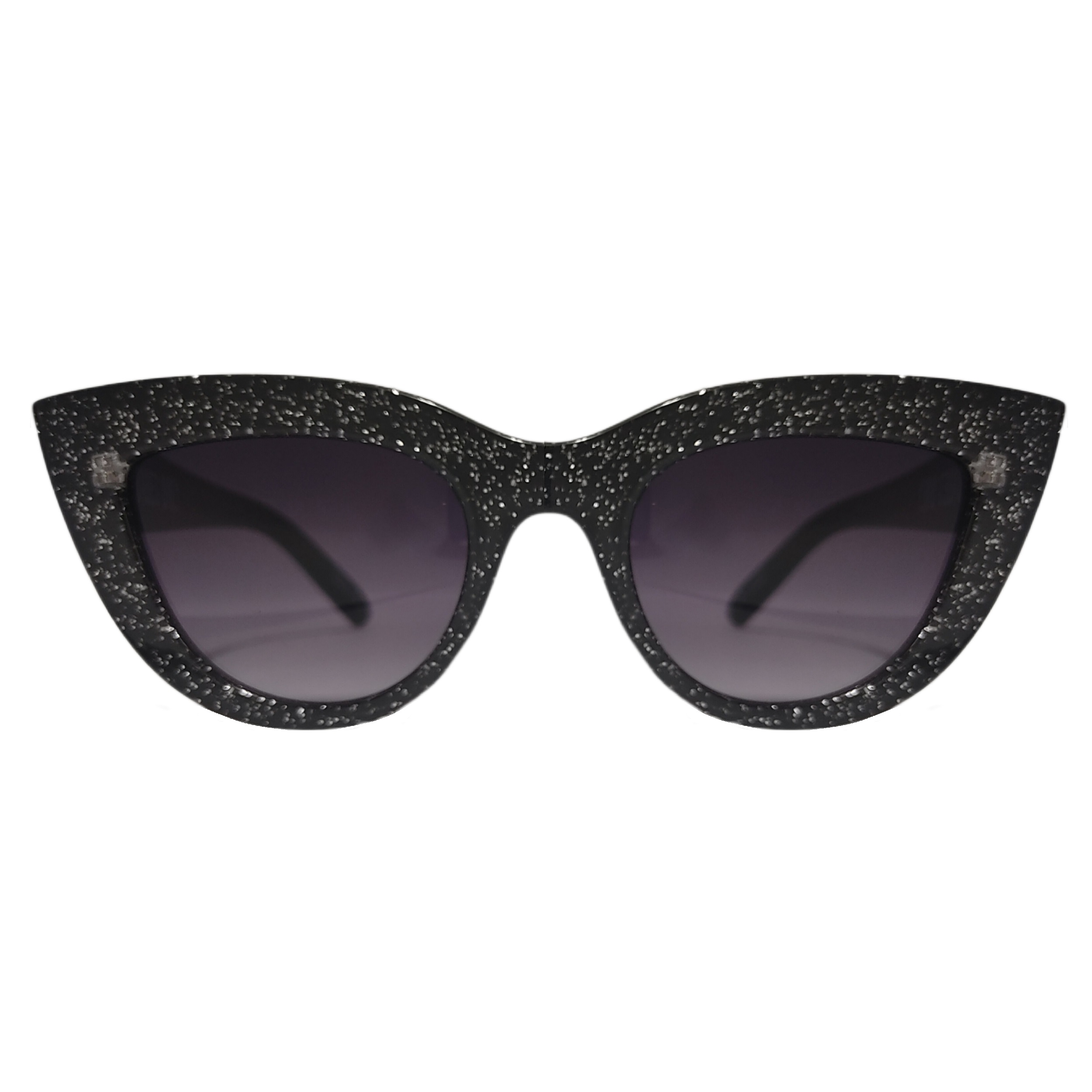 عینک آفتابی زنانه مدل گربه ای کائوچو شاین کد 0127 UV400 