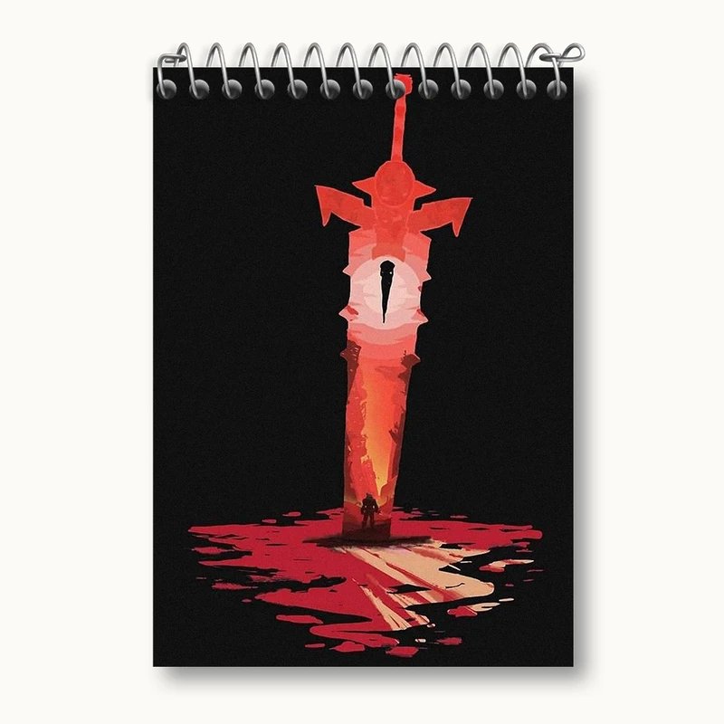 دفتر یادداشت 50 برگ خندالو مدل بازی رستاخیز (Doom) کد 31396