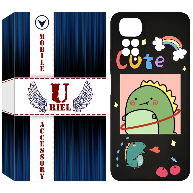 کاور یوریل مدل KSH کد 20 طرح دایناسور مناسب برای گوشی موبایل شیائومی Redmi Note 11 4G