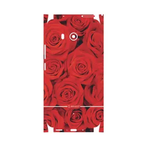 MAHOOT Red-Flower-FullSkin Cover Sticker for HTC U11