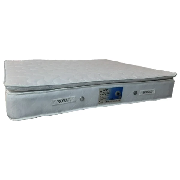 تشک رویال مدل آسمان پددار طبی فنری کد M05 یک نفره سایز 200 × 120 سانتی‌ متر