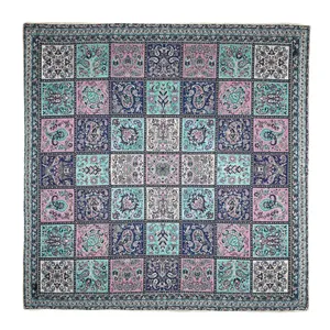 رومیزی ترمه مدل خشتی کد SR1-1