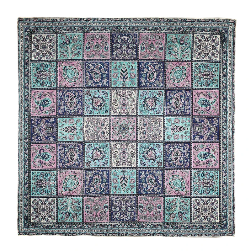 رومیزی ترمه مدل خشتی کد SR1-1