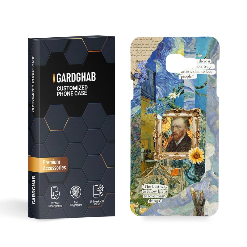 کاور گارد قاب مدل هنری مناسب برای گوشی موبایل سامسونگ Galaxy A7 2016 / A710