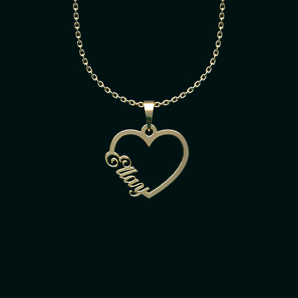 گردنبند طلا 18 عیار زنانه مدوپد مدل الای کد YY2-1-1094