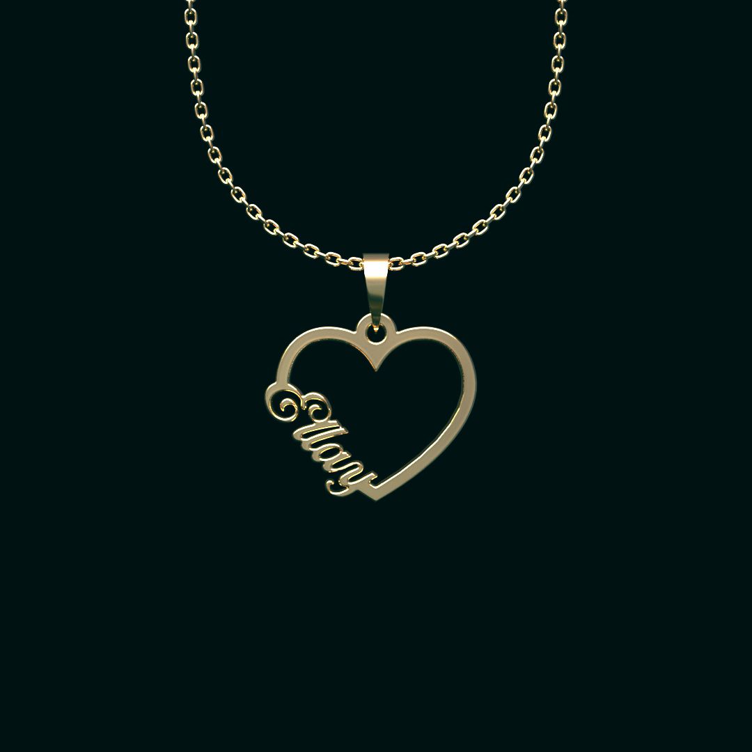 گردنبند طلا 18 عیار زنانه مدوپد مدل الای کد YY2-1-1094 -  - 1