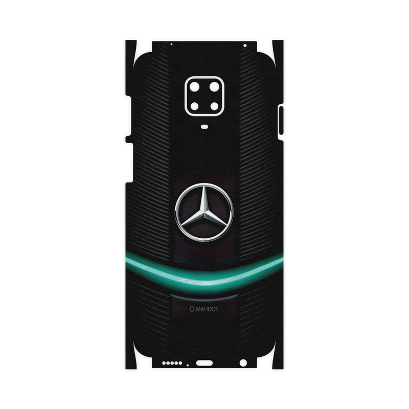 برچسب پوششی ماهوت مدل Mercedes-Benz-FullSkin مناسب برای گوشی موبایل شیائومی Redmi Note 9 Pro