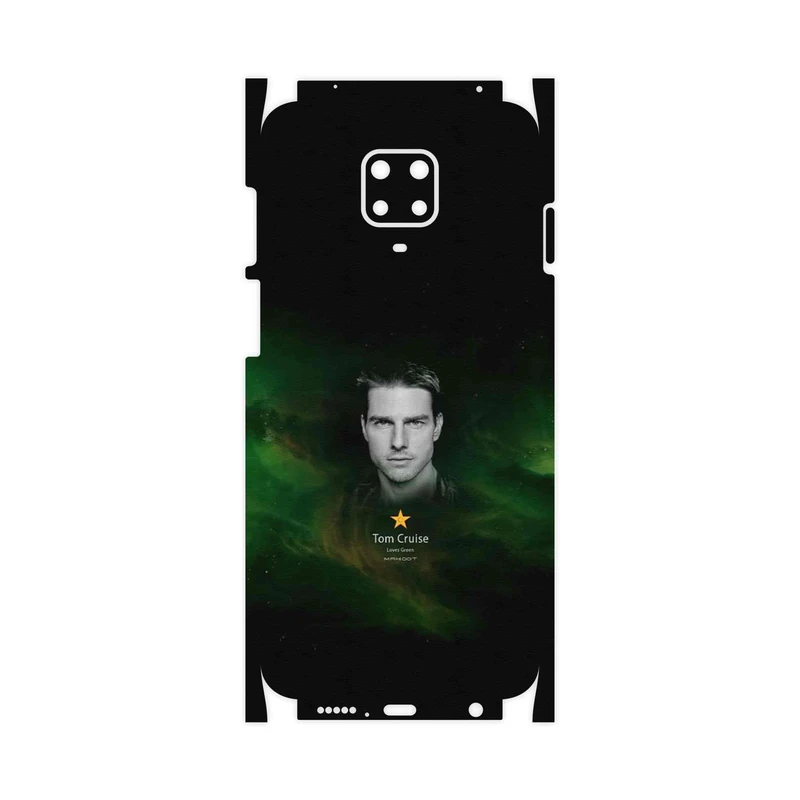 برچسب پوششی ماهوت مدل Tom Cruise-FullSkin مناسب برای گوشی موبایل شیائومی Redmi Note 9 Pro