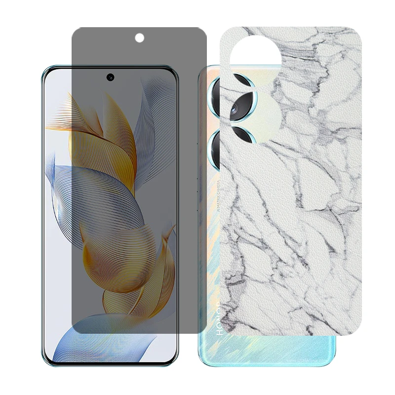 محافظ صفحه نمایش حریم شخصی گلس مدل Together مناسب برای گوشی موبایل آنر 70 به همراه برچسب پوششی