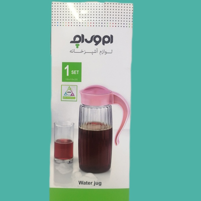 پارچ ام وي اچ گلس اند پلاستيكس مدل لاین