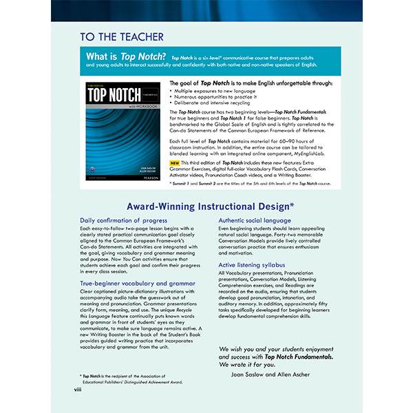 قیمت و خرید کتاب Top Notch Fundamentals Third Edition اثر Joan Saslow ...
