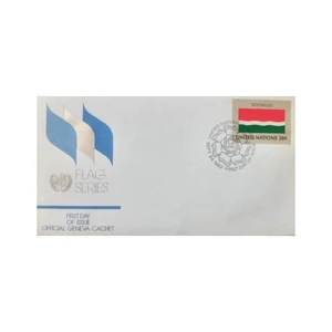 تمبر یادگاری مدل پاکت مهر روز سازمان ملل