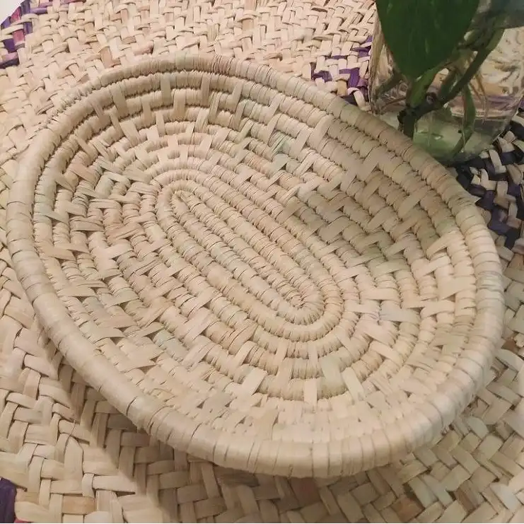 سبد حصیری مدل  کپوبافی کد -BZ30