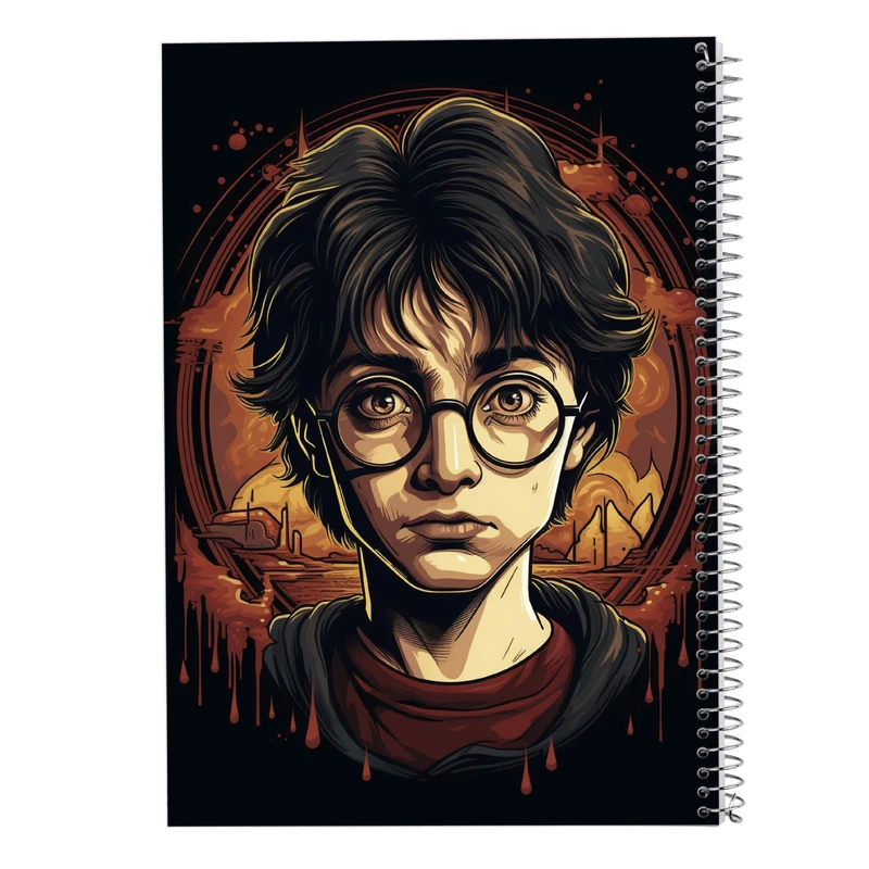 دفتر لیست خرید 50 برگ مدوپد مدل هری پاتر harrypotter کد DF10220