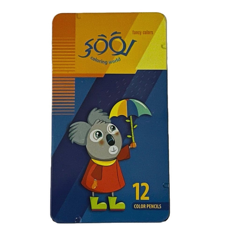 مداد رنگی 12 رنگ لوکی مدل 3012