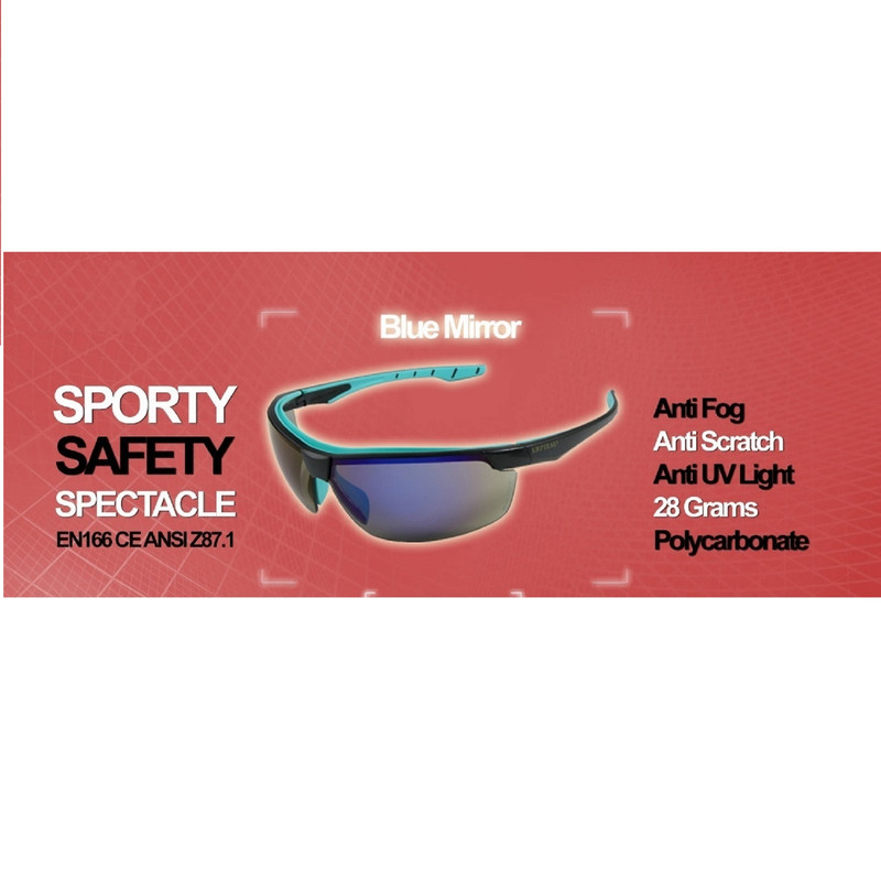 عینک ایمنی مدل مهندسی اسپرت SPORTY SPECTCACLE عینک ایمنی مدل مهندسی اسپرت SPORTY SPECTCACLE