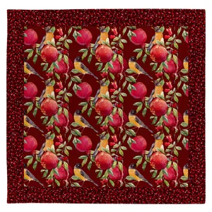 رومیزی طرح انار شب یلدا کد 956