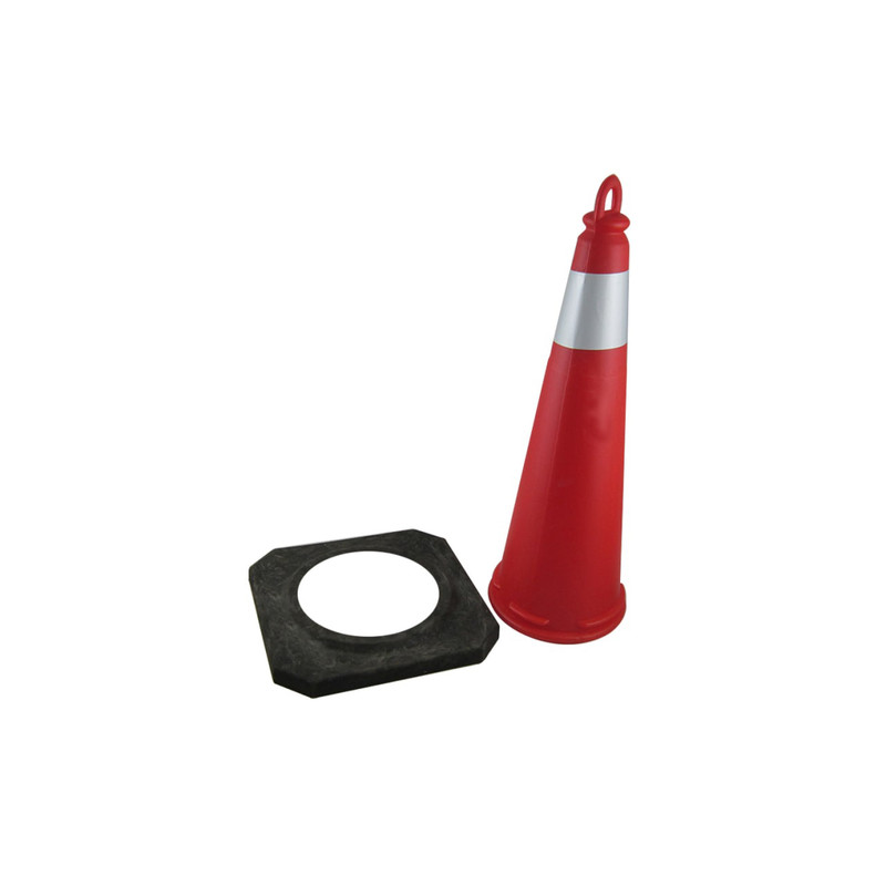 مخروط ترافیکی مدل کفی دار