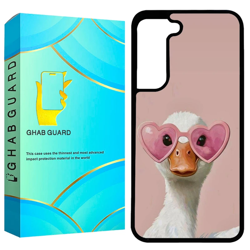 کاور قاب گارد طرح اردک مدل GCHPA21F مناسب برای گوشی موبایل سامسونگ Galaxy S21 FE 5G