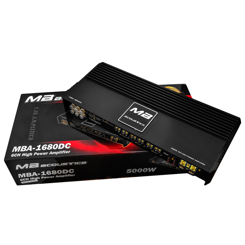 آمپلی فایر خودرو  ام بی اکوستیک مدل MBA1680D