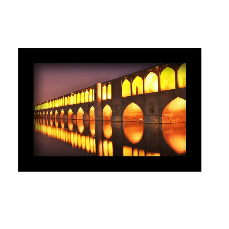 تابلو مدل سی و سه پل اصفهان کد KM-2972