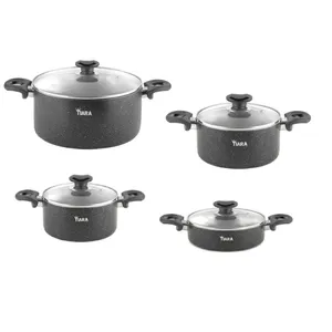 سرویس پخت و پز 8 پارچه تیارا مدل TR-8SPTG