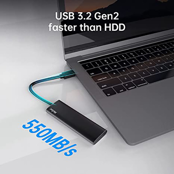 اس اس دی اکسترنال نتاک مدل Z Slim ظرفیت دو ترابایت
